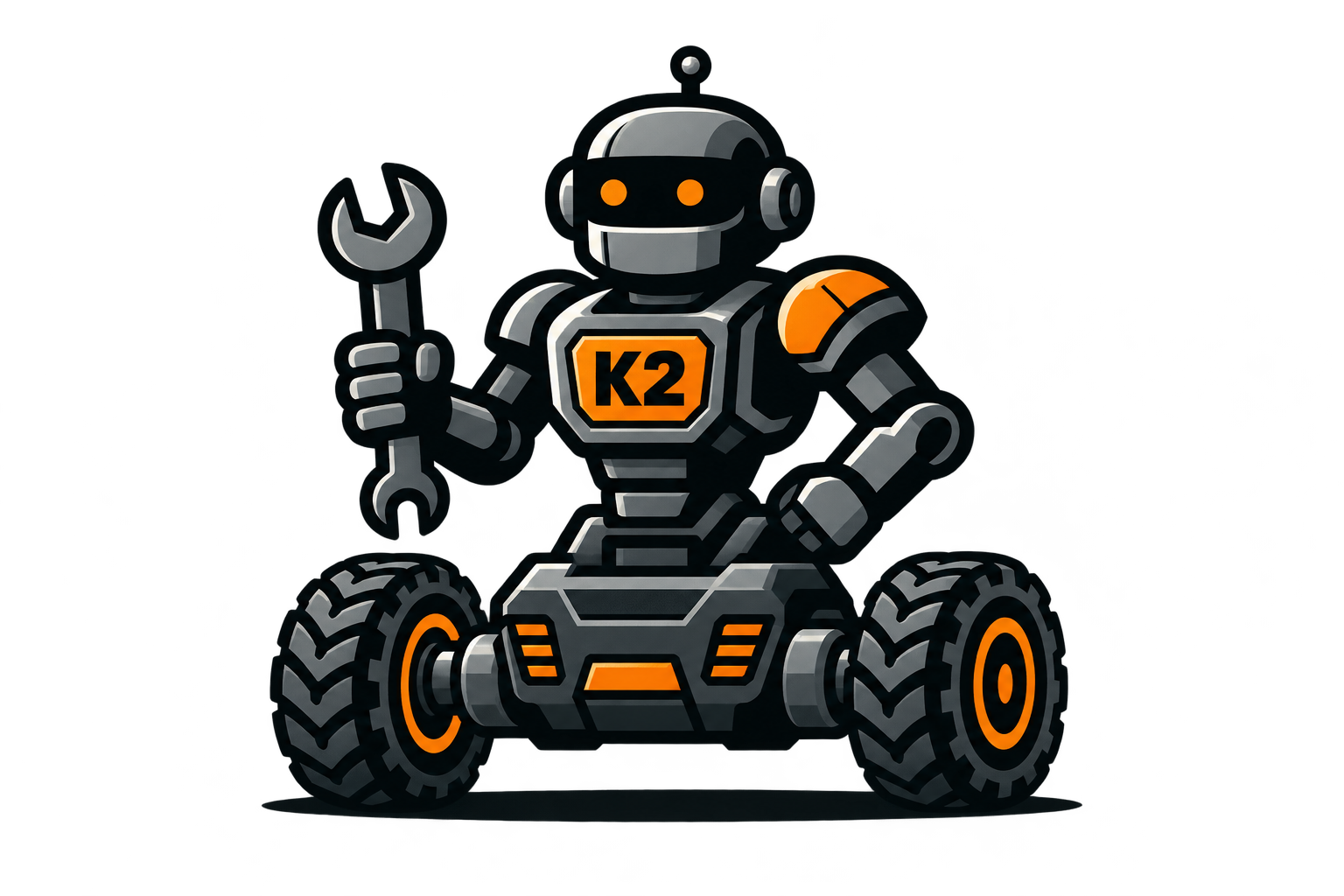 K2 Auto Robot Mascot